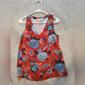 Loft Maternity Floral Blouse